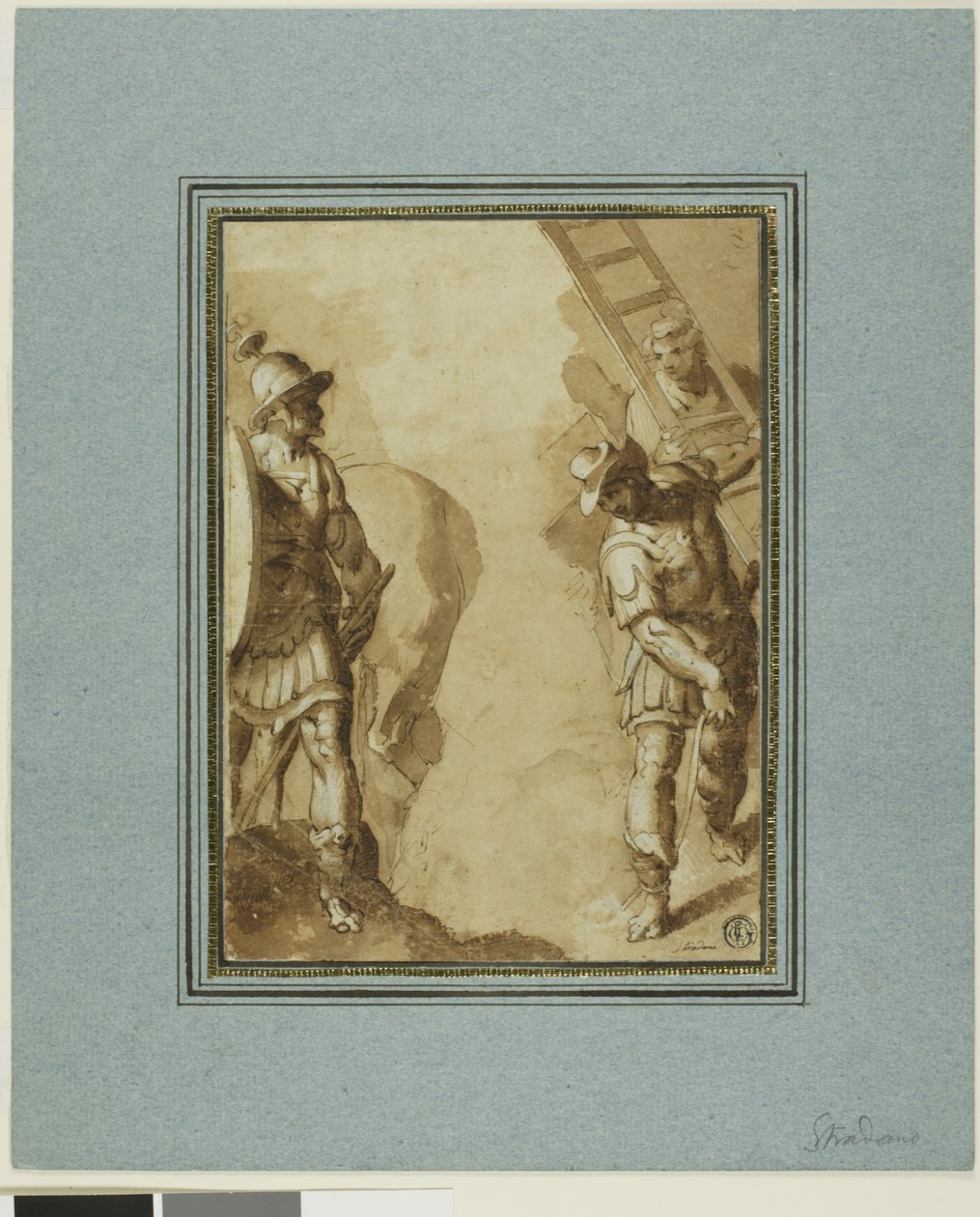 Der Weg nach Golgatha von Jan van der Straet