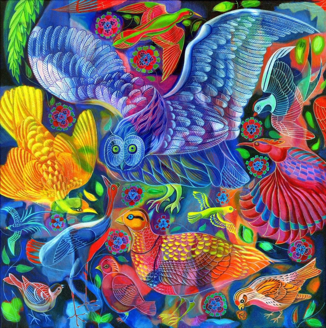 Vögel, 2010 von Jane Tattersfield