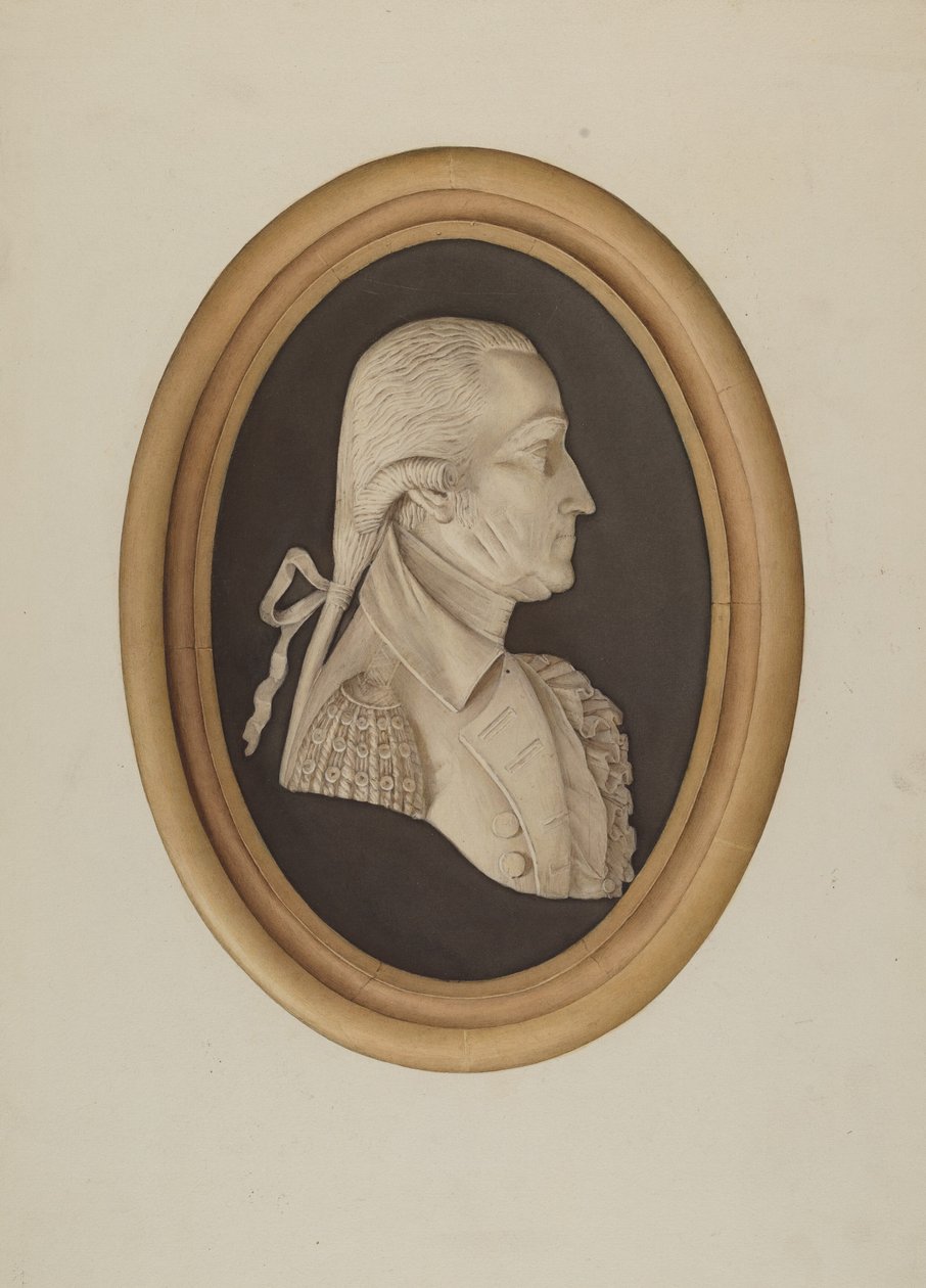 Büste von Washington von Jane Iverson