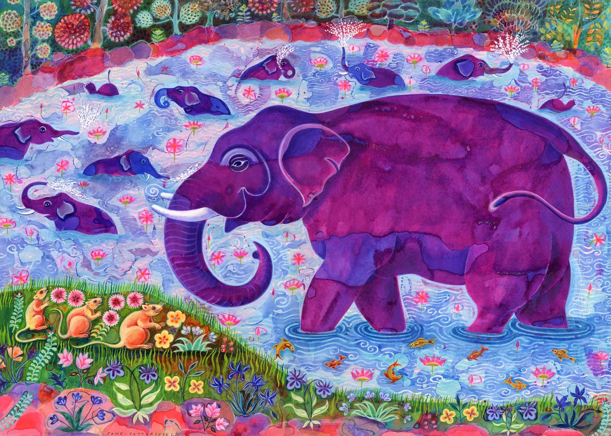 Elefant und Mäuse von Jane Tattersfield