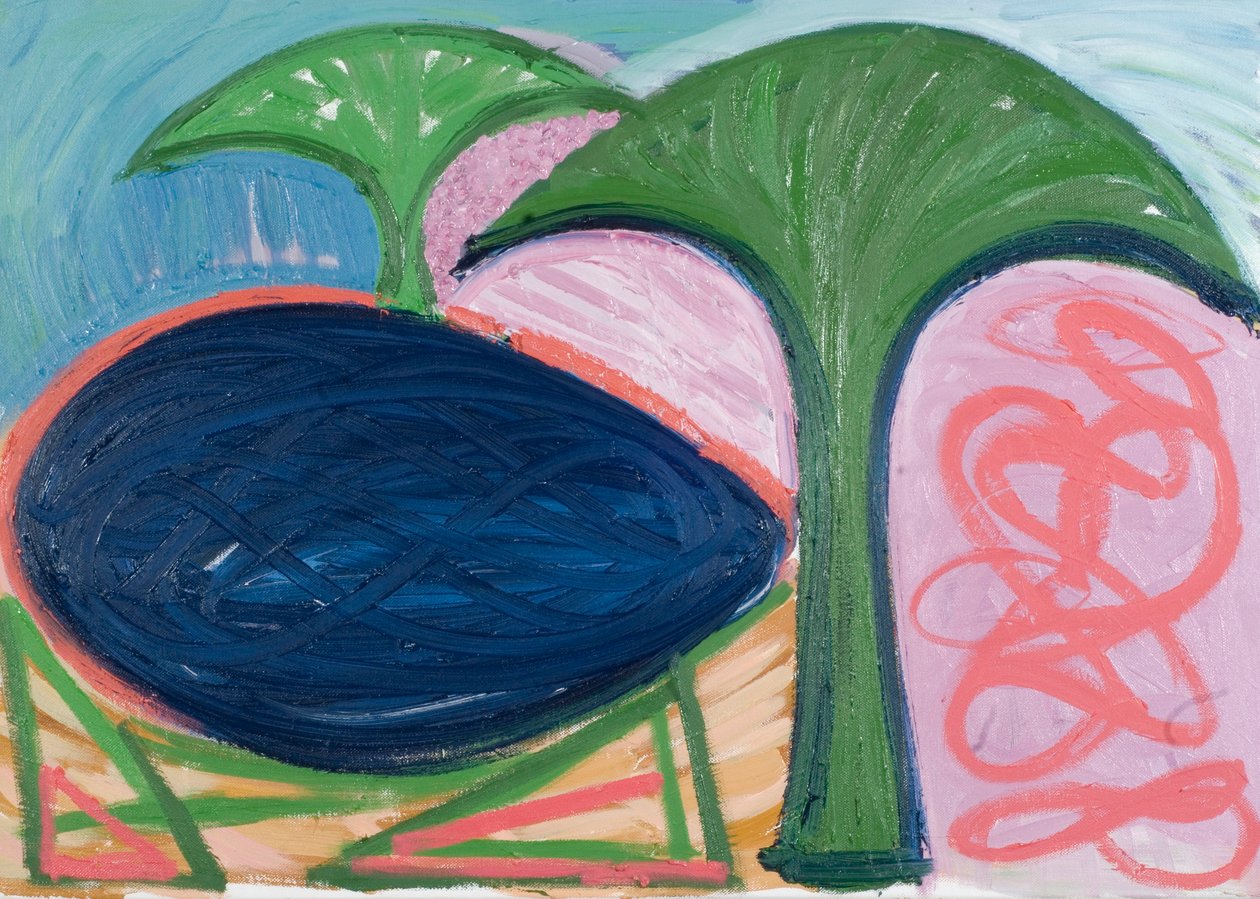 See und Bäume, 2007 von Janet McKenzie