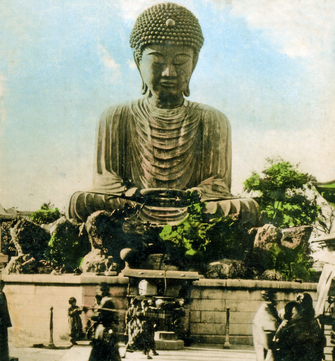 Buddha, Kobe, um 1900 von Japanese Photographer