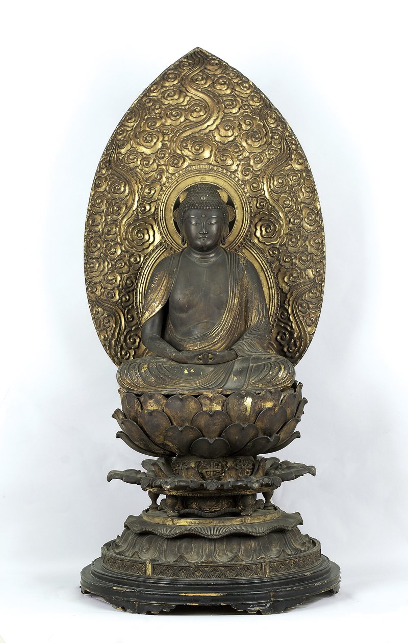 Amida Buddha (Holz) von Japanese School