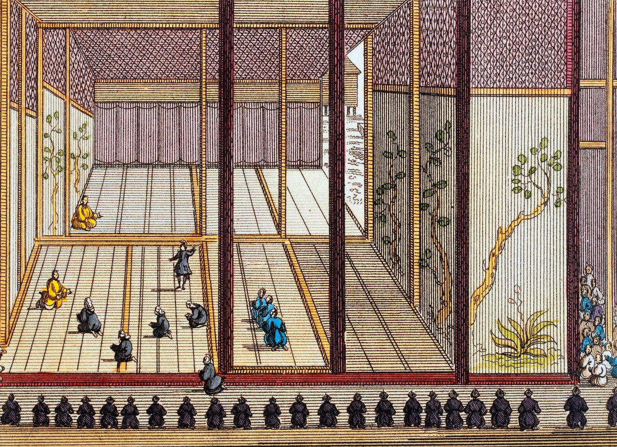 Besprechungsraum im Kaiserpalast von Japanese School