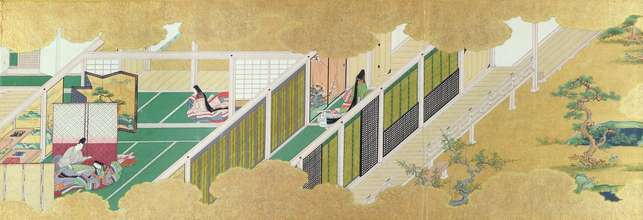 Japanisches Interieur von Japanese School