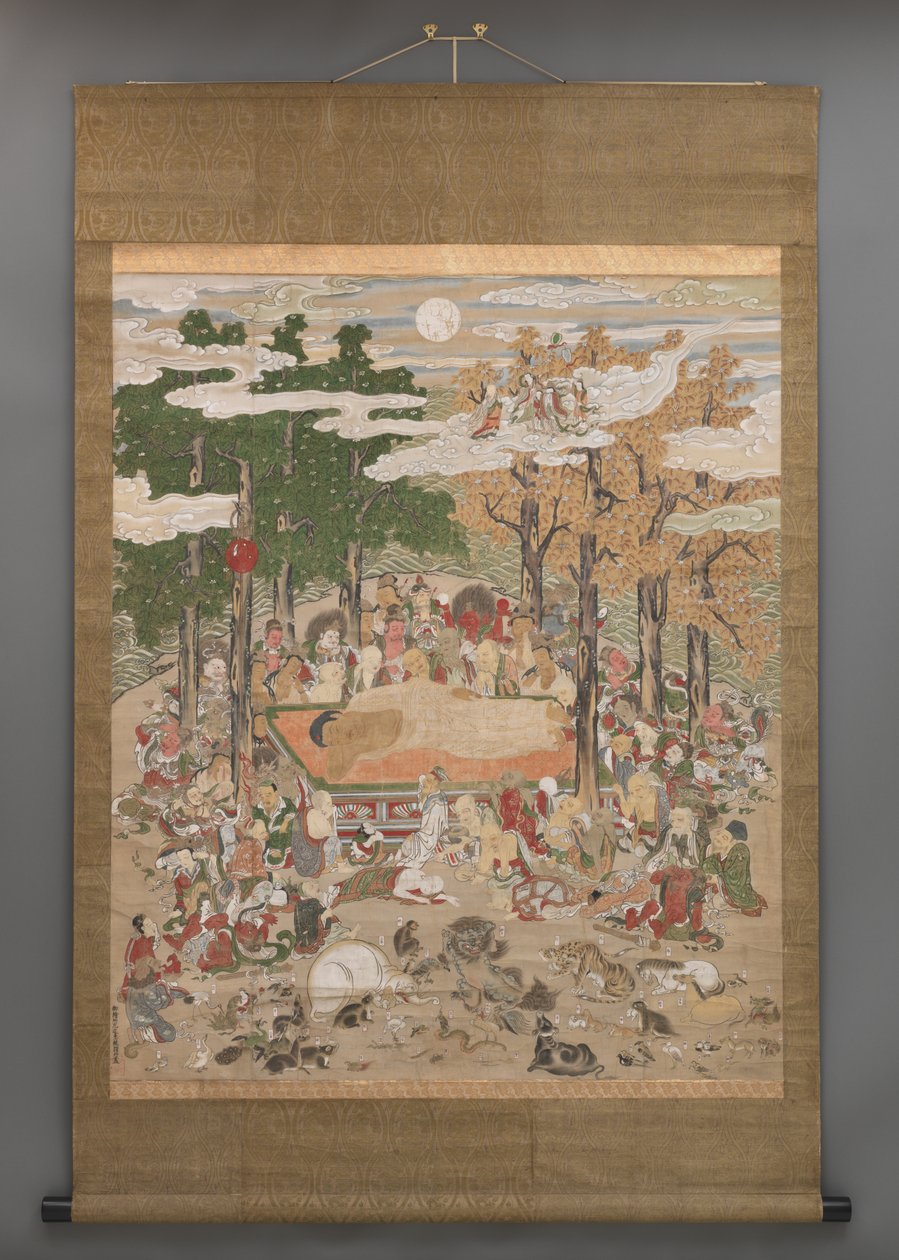 Nirvana (Butsu Nehan-zu) von Japanese School