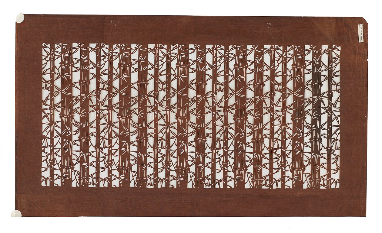 Papier-Schablone von Japanese School
