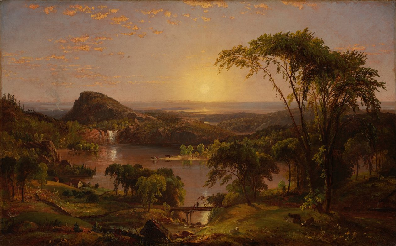 Sommer, Lake Ontario von Jasper Francis Cropsey