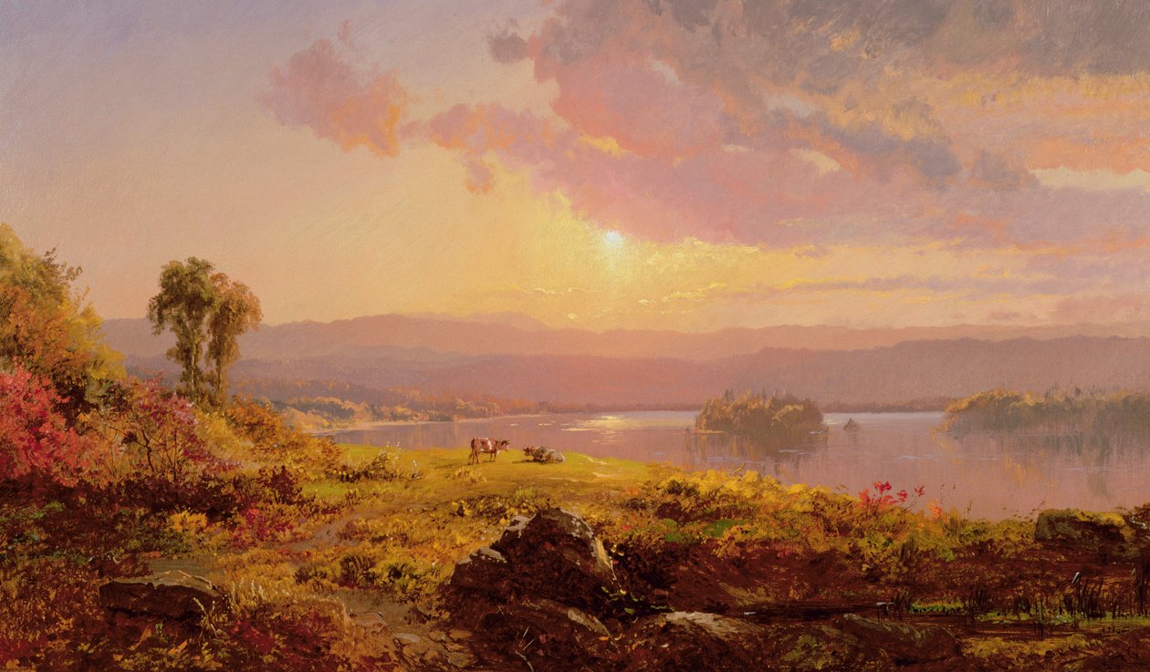 Susquehanna River von Jasper Francis Cropsey