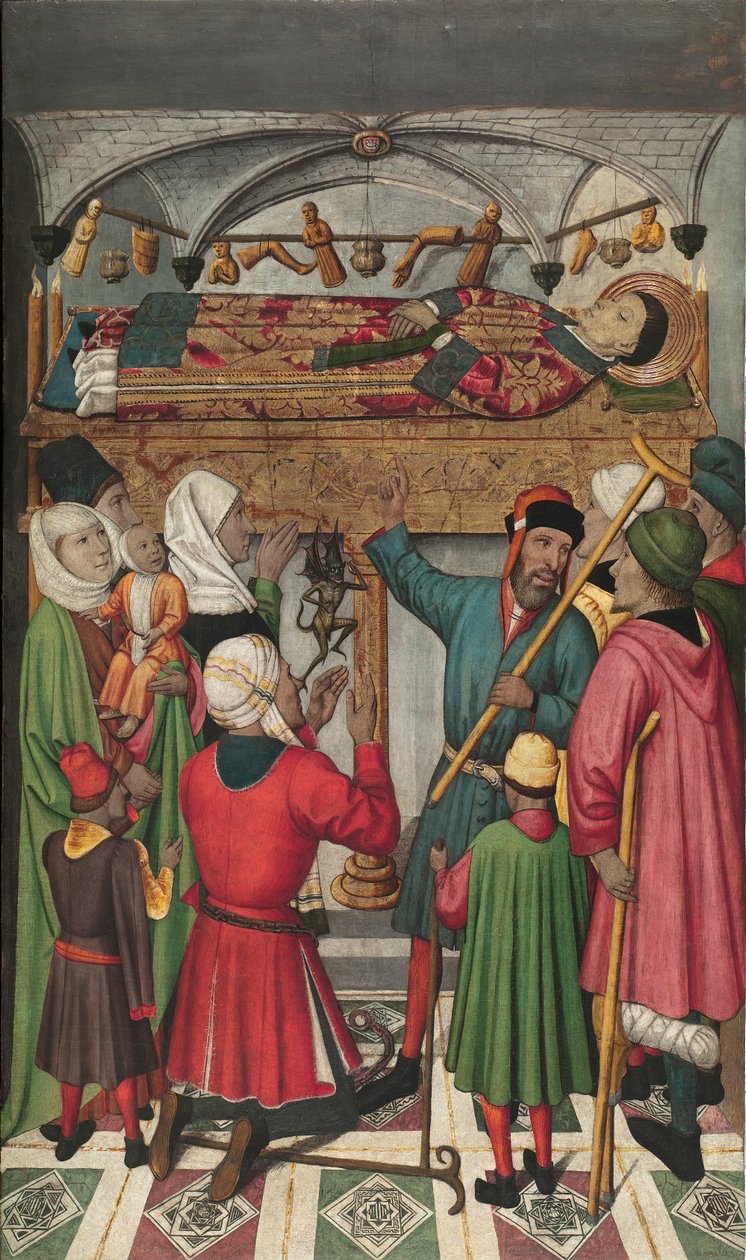 Posthume Wunder des Heiligen Vinzenz von Jaume Huguet