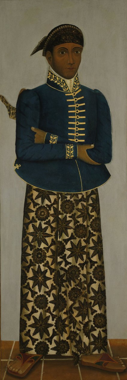 Javanischer Hofbeamter, ca. 1820-70 von Javanese School