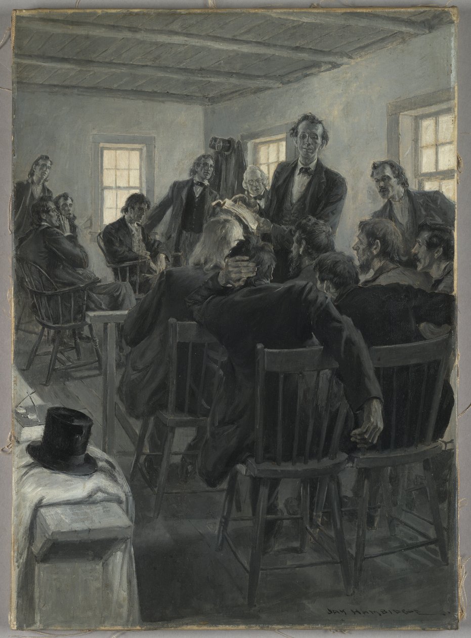 Treffen von Jay Hambidge