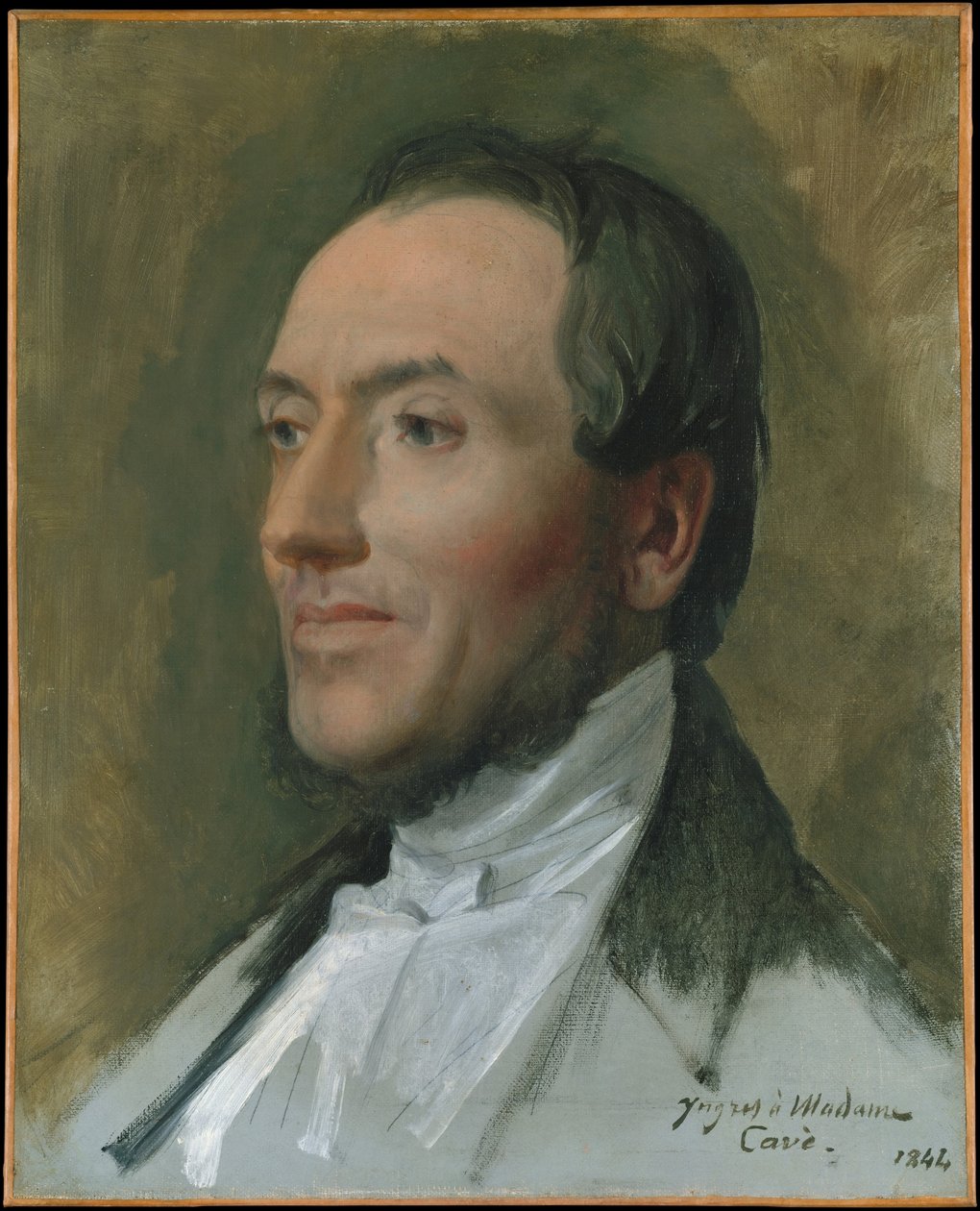 Edmond Cavé (1794–1852) von Jean Auguste Dominique Ingres