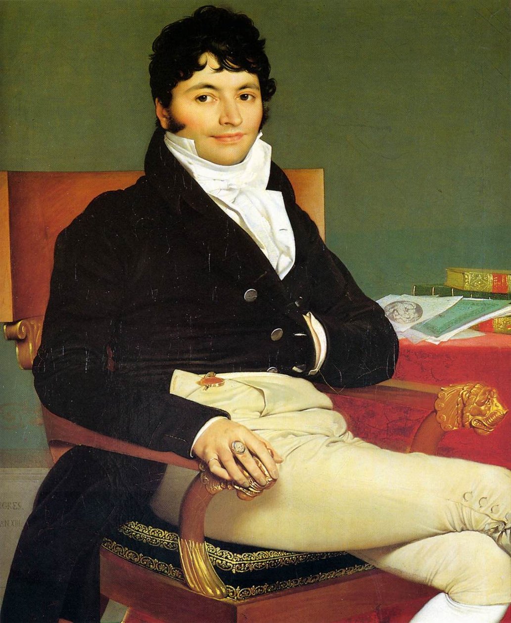 Monsieur Riviere von Jean Auguste Dominique Ingres