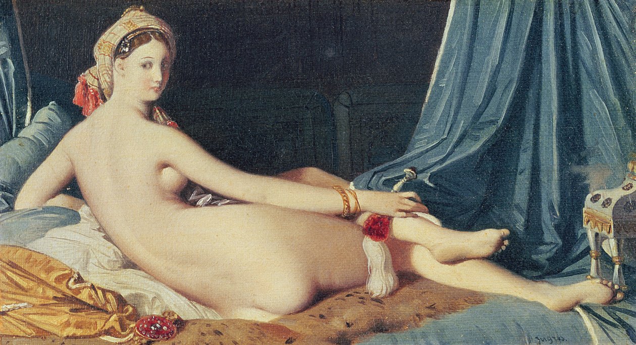 Odaliske, 1814 von Jean Auguste Dominique Ingres