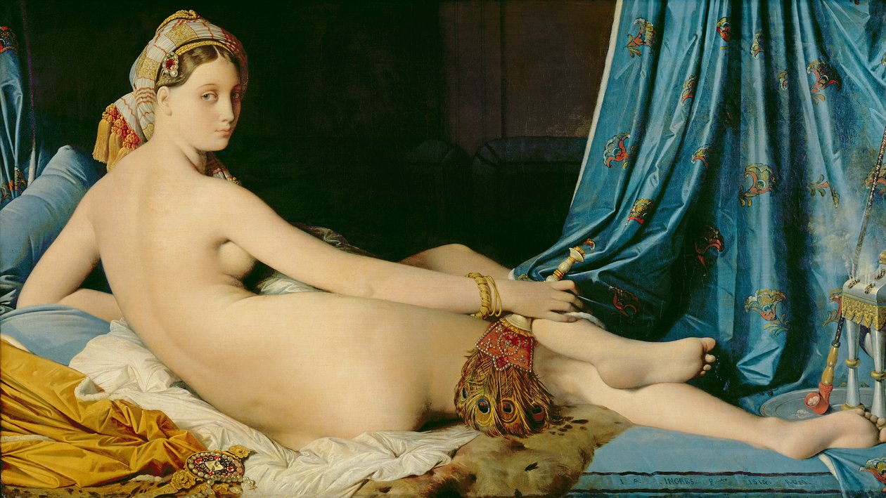 Die große Odaliske von Jean Auguste Dominique Ingres