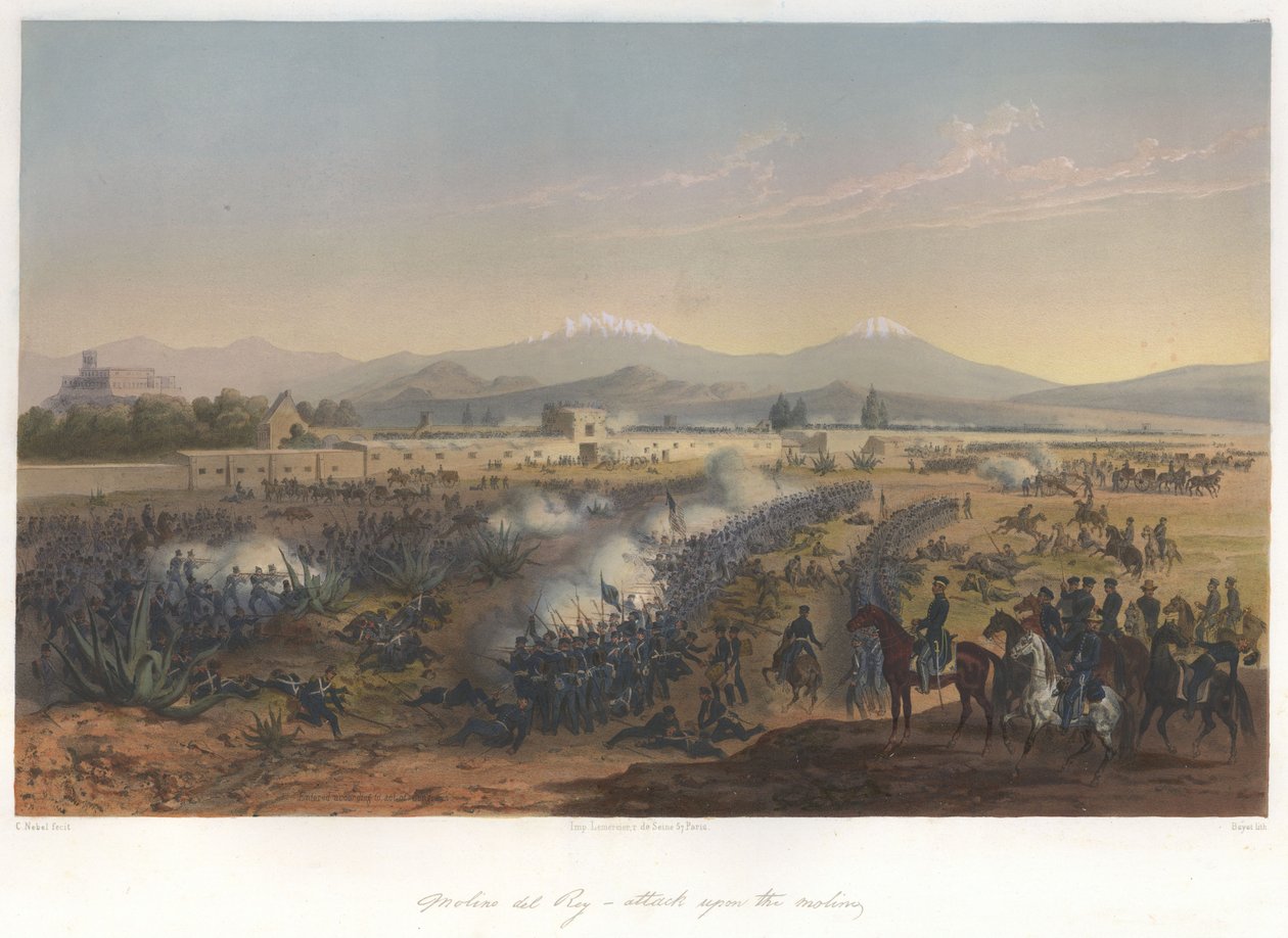 Molino del Rey von Jean Baptiste Adolphe