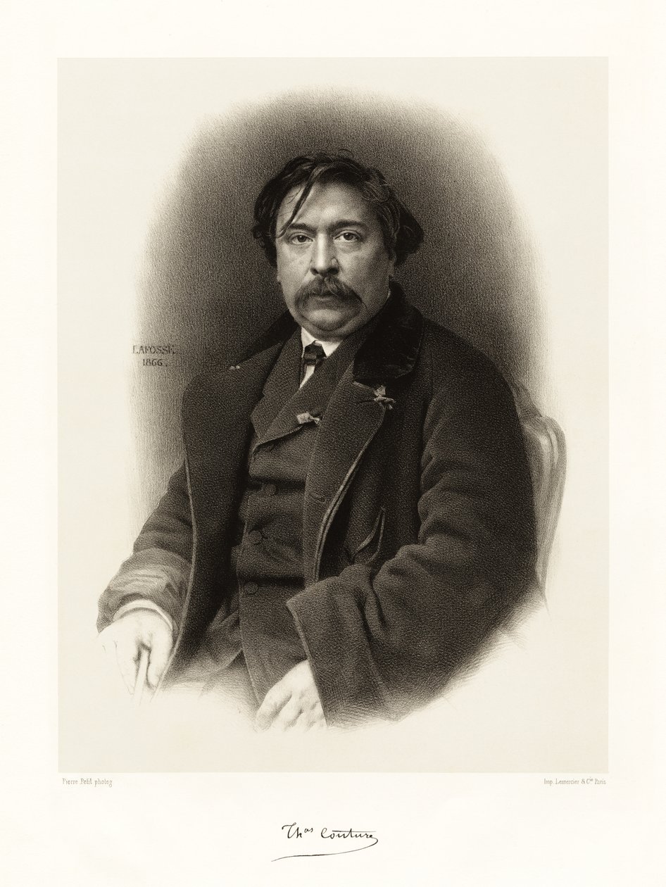 Thomas Couture von Jean Baptiste Adolphe Lafosse