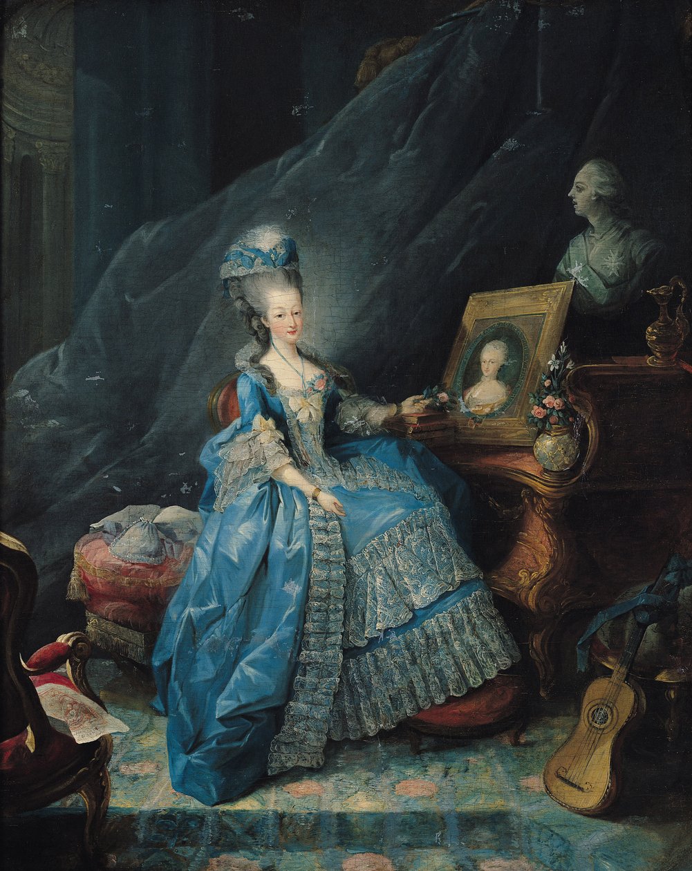 Marie-Therese de Savoie (1756-1805) 1775 von Jean Baptiste Andre Gautier D