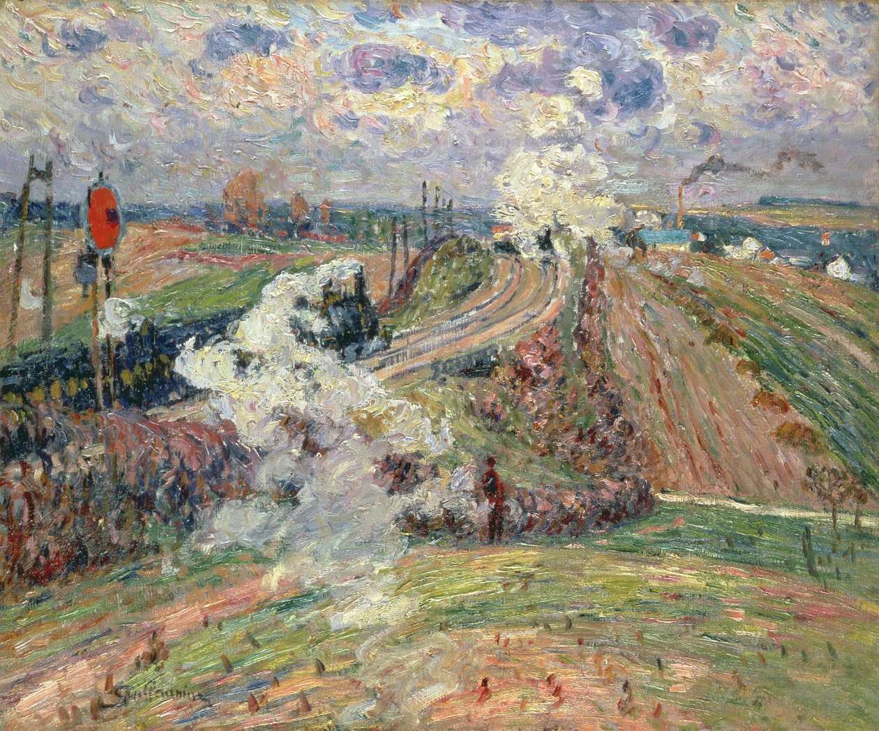Die zwei Züge von Jean Baptiste Armand Guillaumin