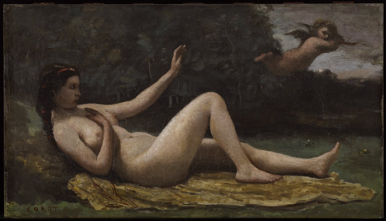 Evokation der Liebe von Jean Baptiste Camille Corot