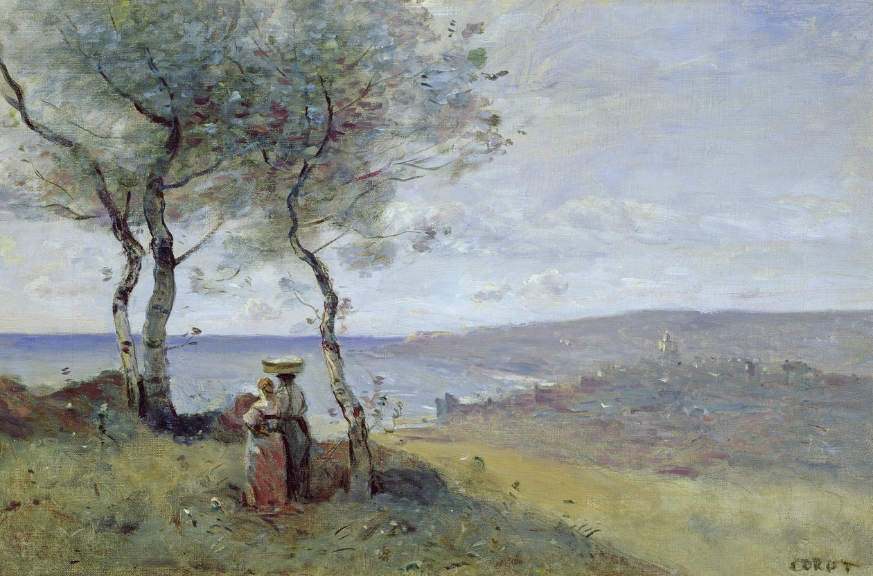 Erinnerung an St. Jean de Luz, 1872 von Jean Baptiste Camille Corot
