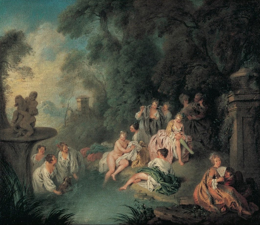 Badende von Jean Baptiste Pater