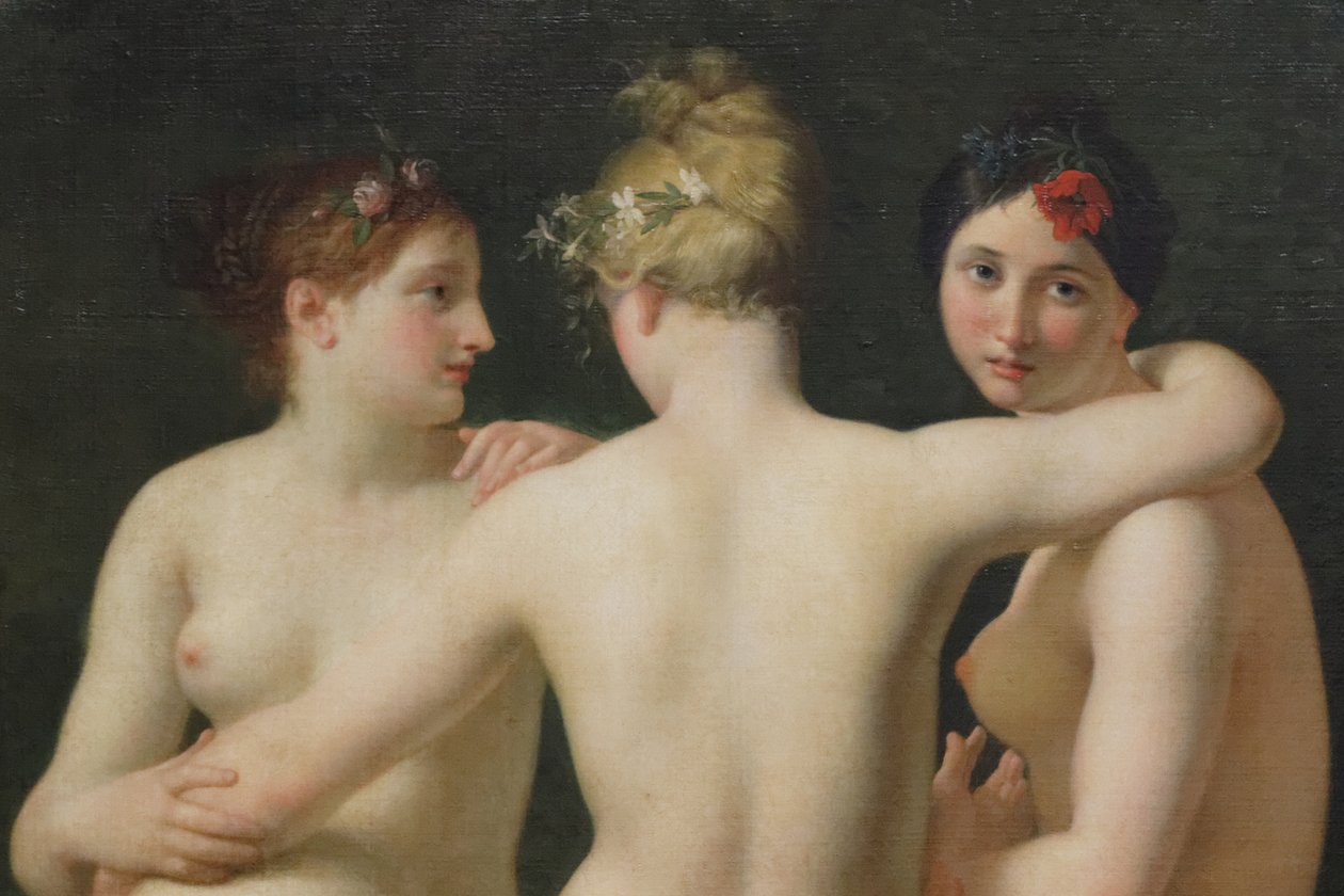 Die drei Grazien von Jean Baptiste Regnault
