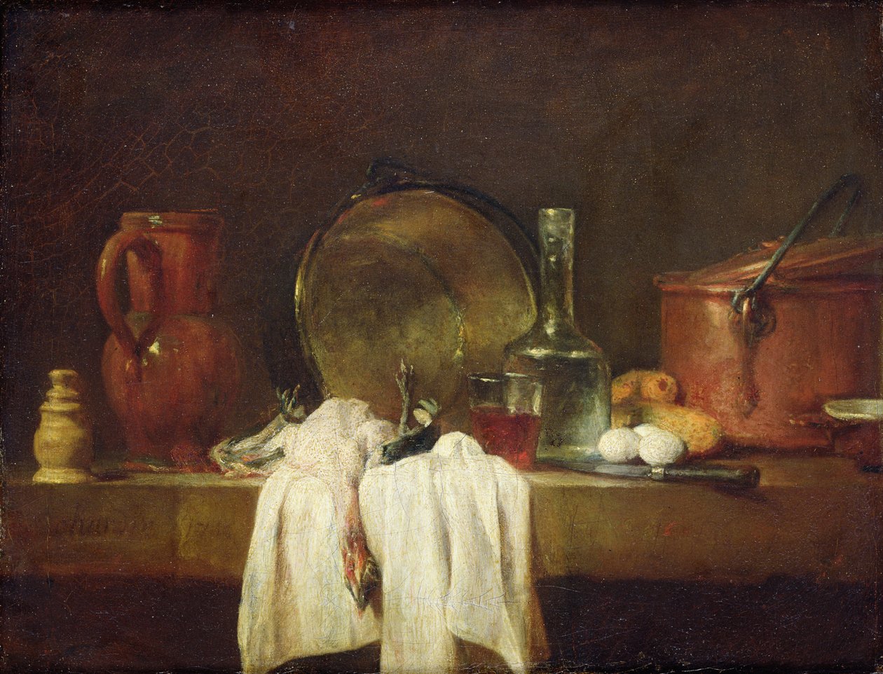 Der Küchentisch von Jean Baptiste Simeon Chardin
