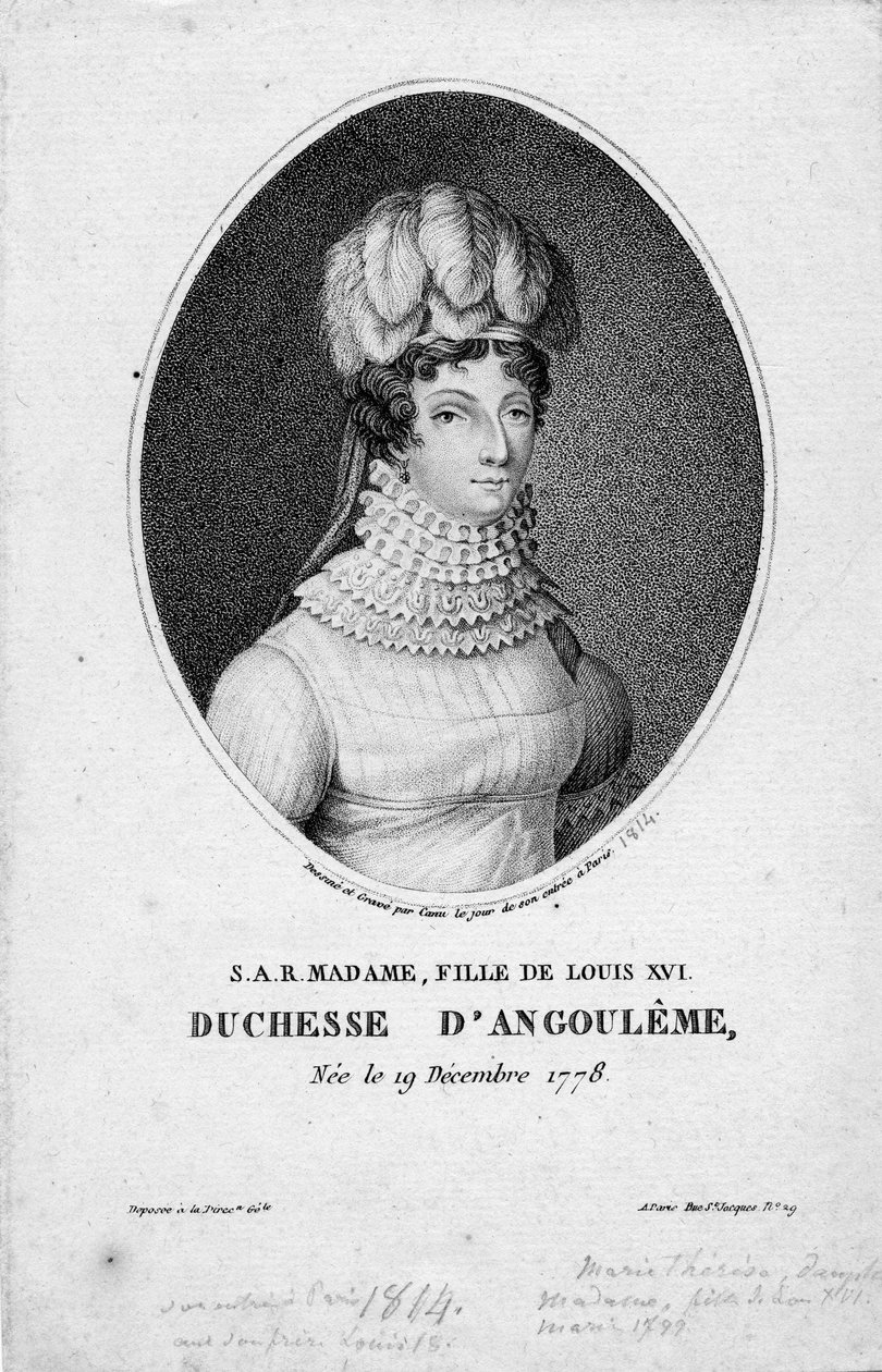Graviertes Porträt von Jean Dominique Étienne Canu