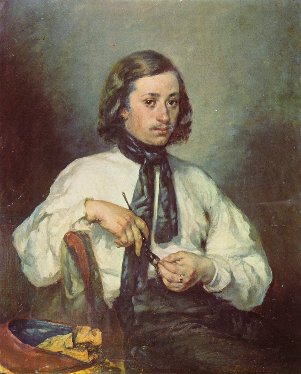 Porträt von Armand Ono von Jean Francois Millet