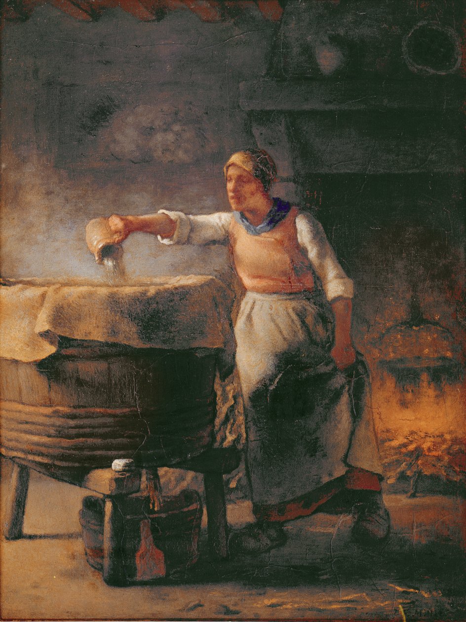 Der Kessel, 1853-54 von Jean Francois Millet