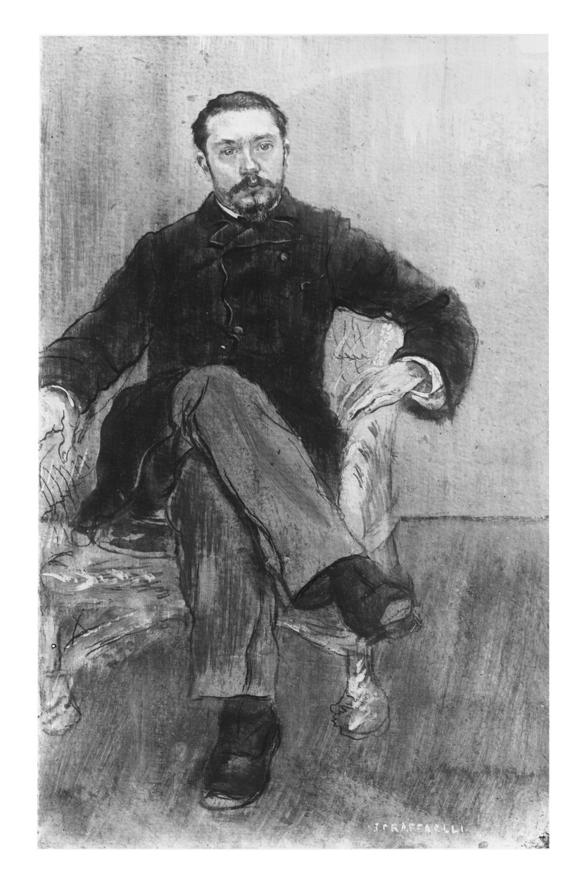 Gustave Geffroy, 1884 von Jean Francois Raffaelli