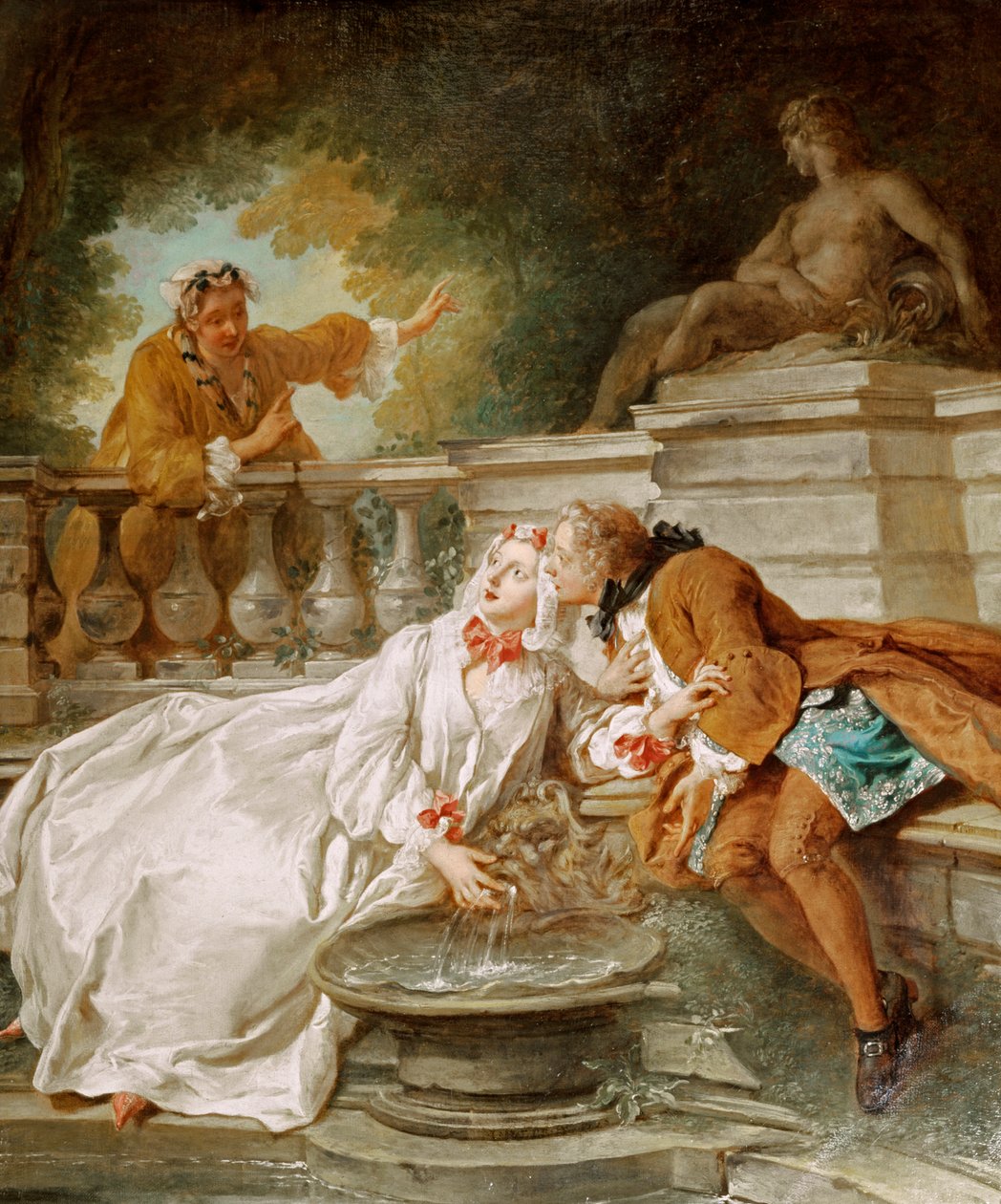 Der Alarm oder La Gouvernante Fidele, 1723 von Jean François de Troy