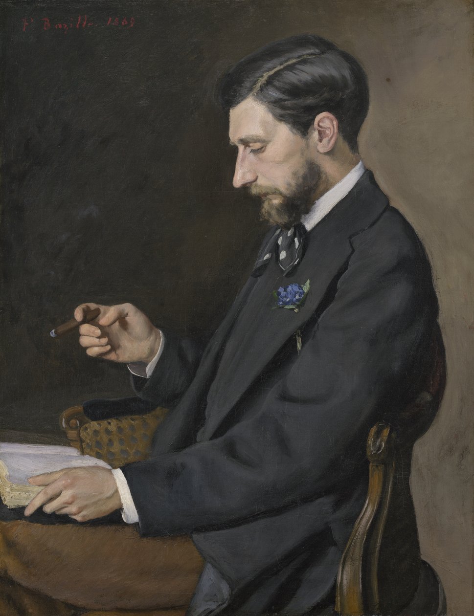 Edmond Maître von Jean Frederic Bazille