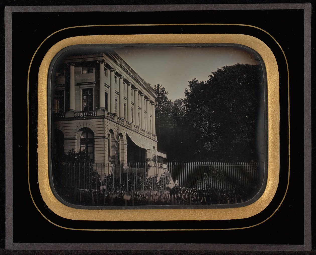 Gartenseite des Palais Eynard, Genf von Jean Gabriel Eynard