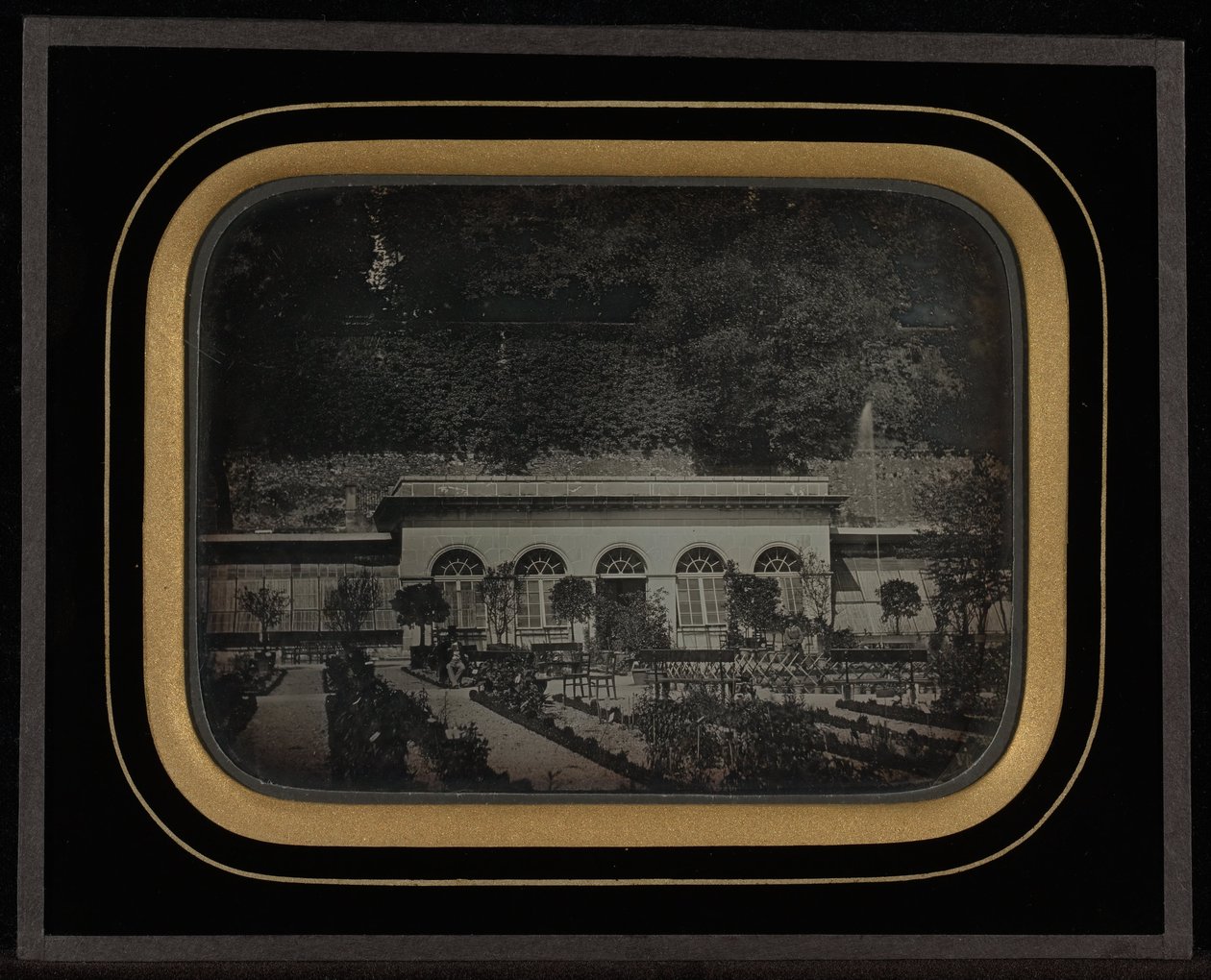 Die Orangerie im Botanischen Garten, Genf von Jean Gabriel Eynard