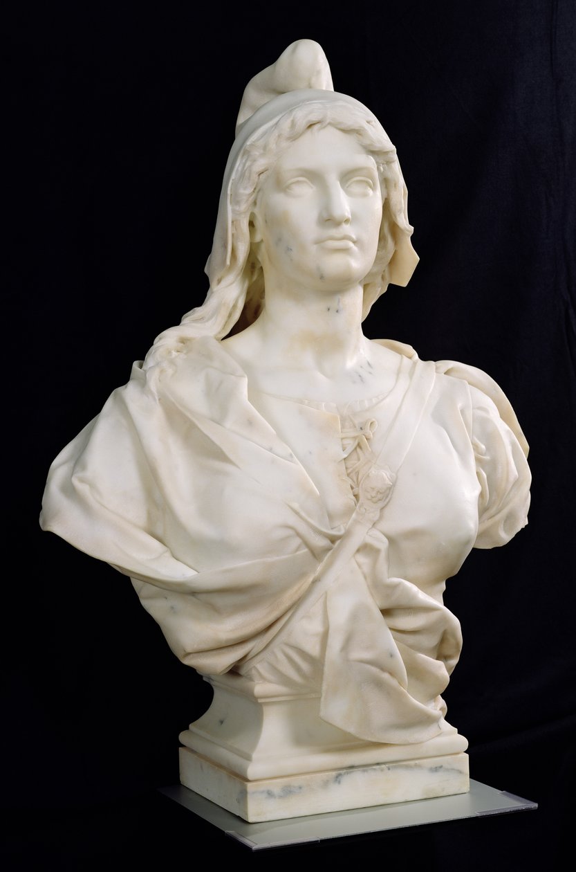 Die Republik, 1880 (Marmor) von Jean Gautherin