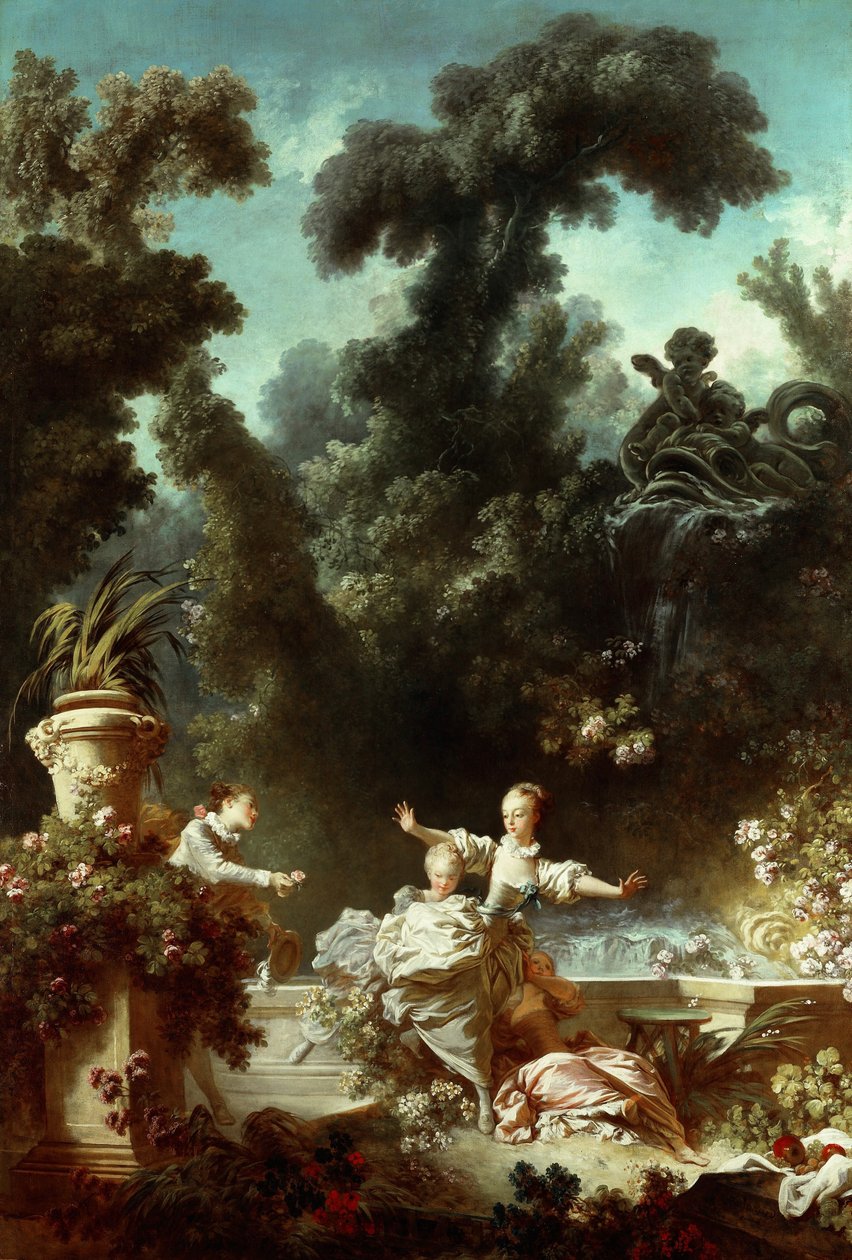 Die Verfolgung von Jean Honore Fragonard