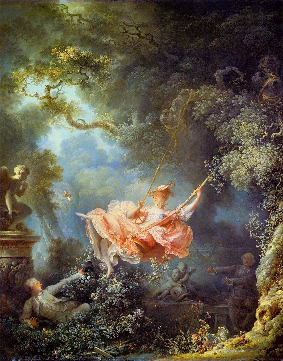 Schaukel von Jean Honore Fragonard