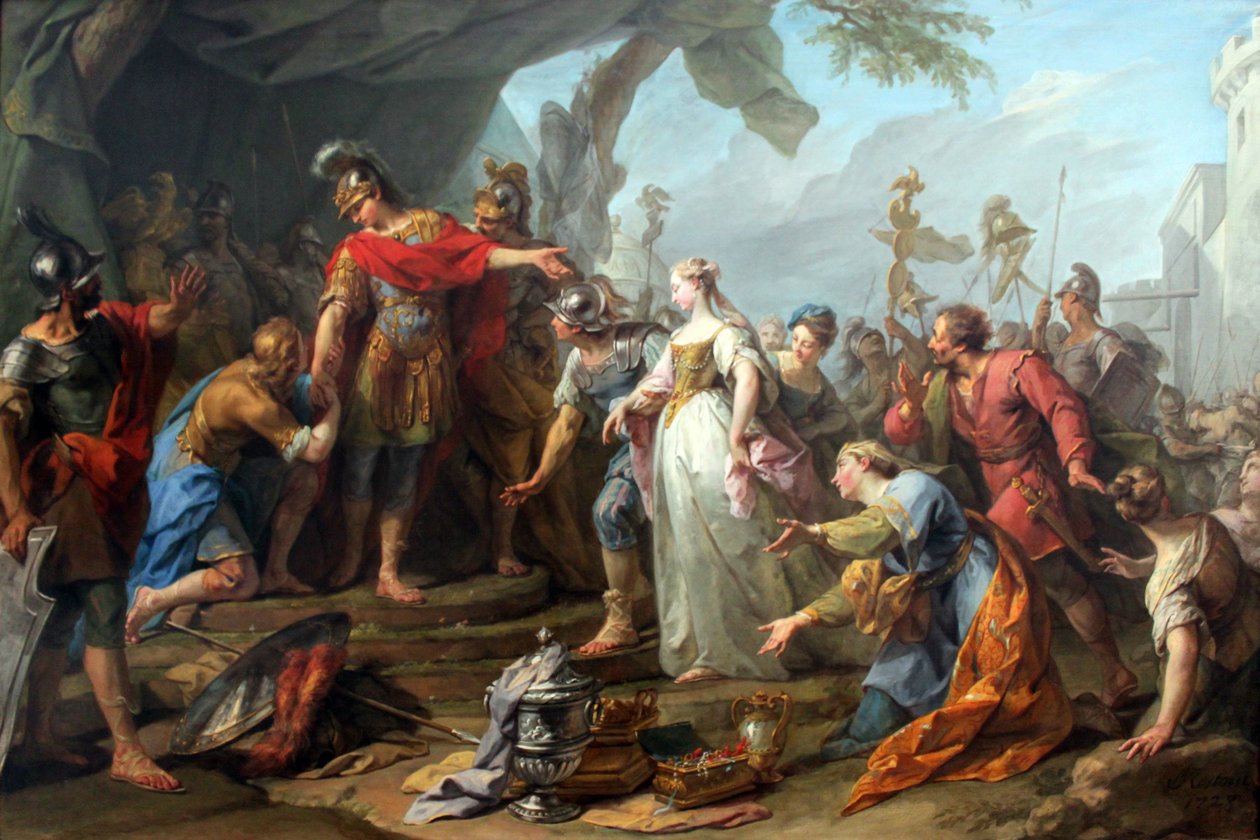 Die Großmut des Scipio von Jean I Restout