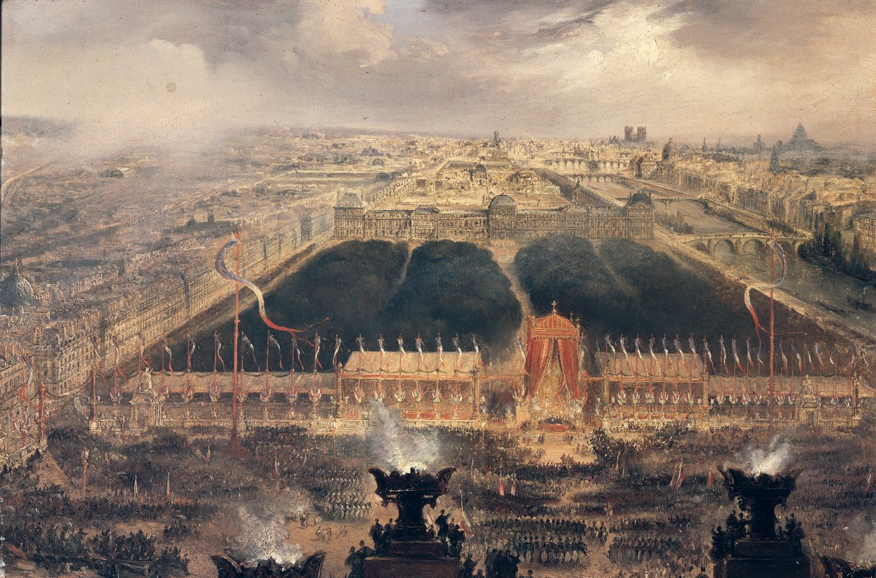 Proklamation der Zweiten Republik, 1848 von Jean Jacques Champin