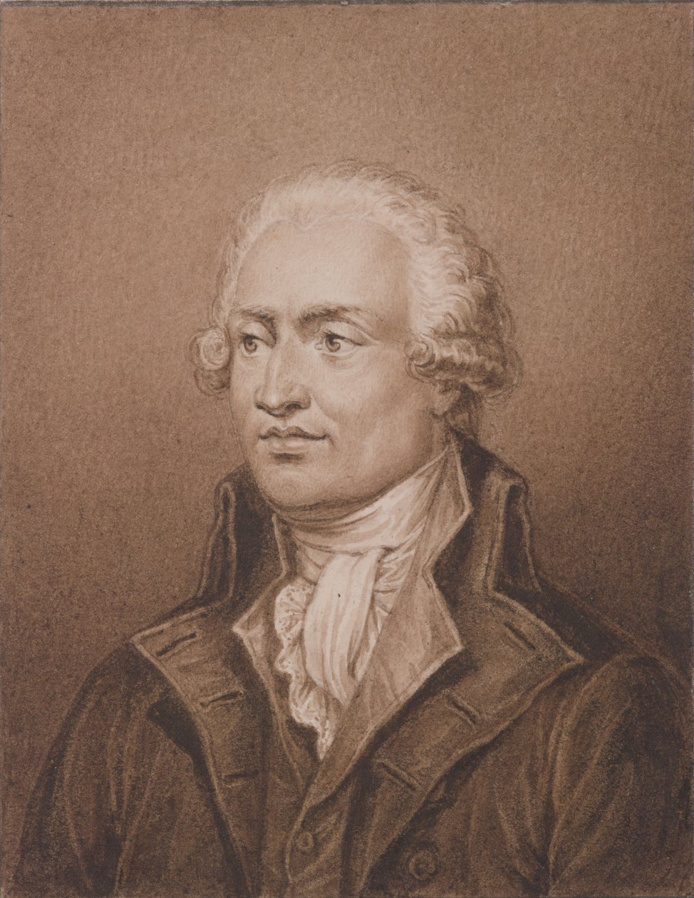 Marie Jean Antoine Nicolas de Caritat (1743-94) Marquis de Condorcet von Jean Jacques Frilley