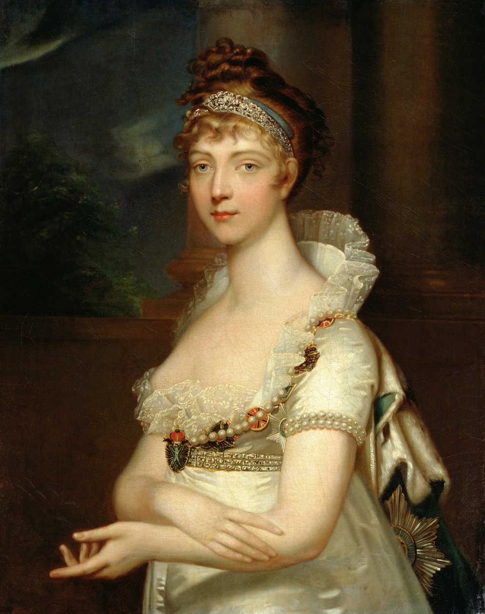 Kaiserin Elisabeth Alexejewna (1779-1826) von Jean Laurent Mosnier