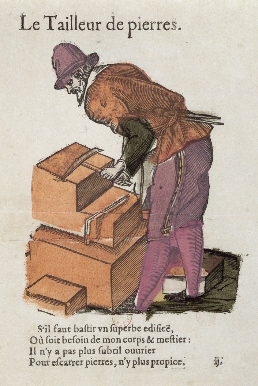 Der Steinschneider von Jean Leclerc
