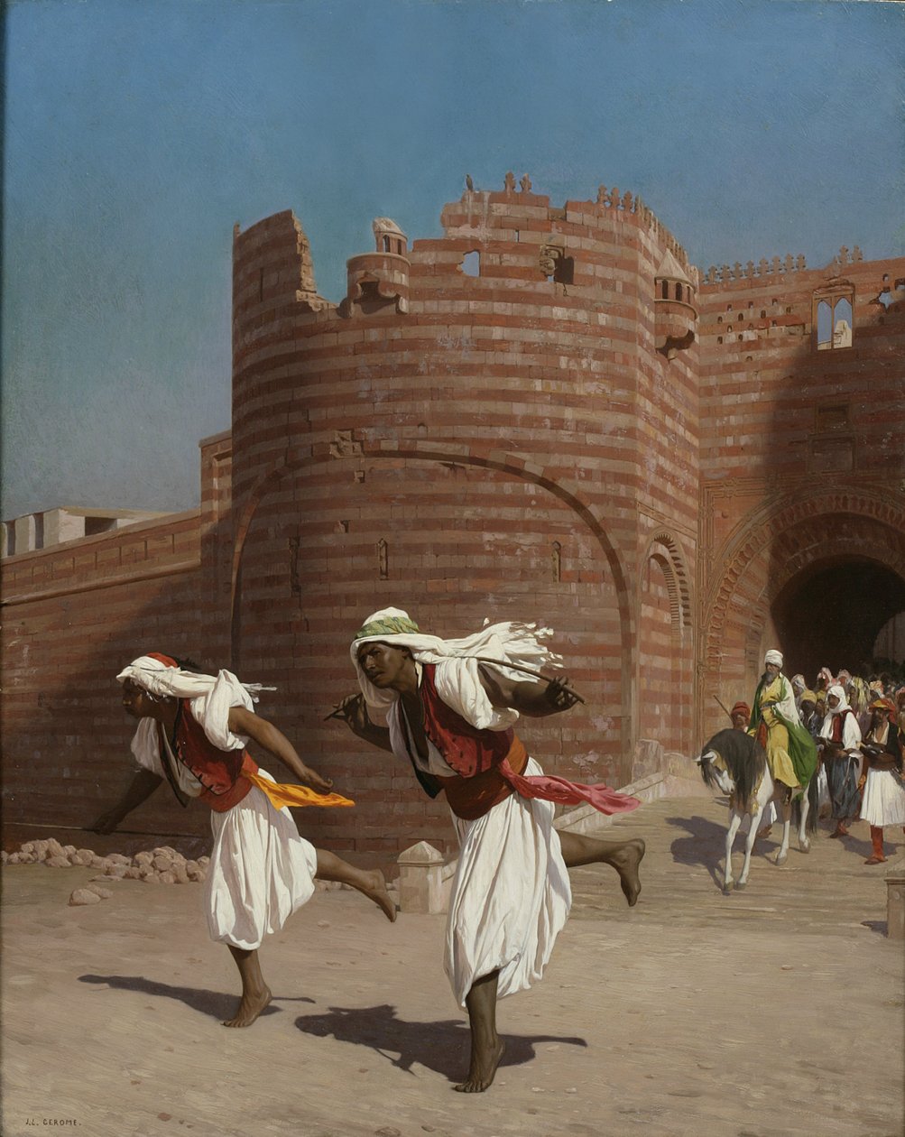 Die Läufer des Paschas von Jean Leon Gerome