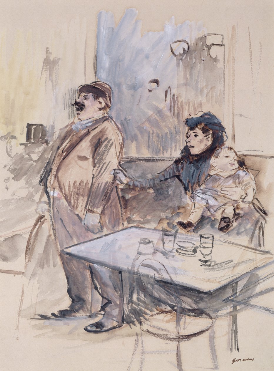 Absinth, ca. 1885 von Jean Louis Forain
