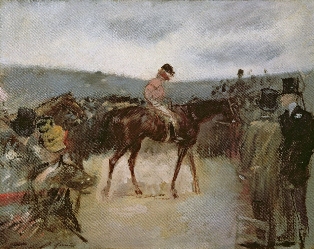 Bei den Rennen von Jean Louis Forain