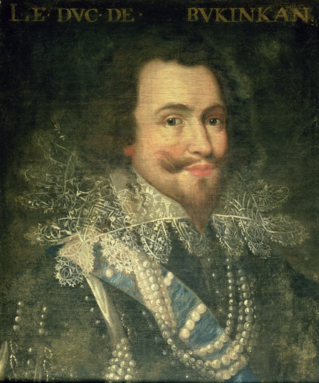 Porträt von George Villiers, 1. Herzog von Buckingham (1592-1628) von Jean Laurent Mosnier