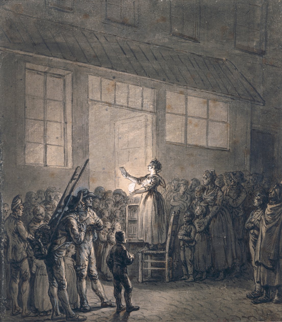 Ein beliebter Sänger von Jean Pierre Norblin de La Gourdaine